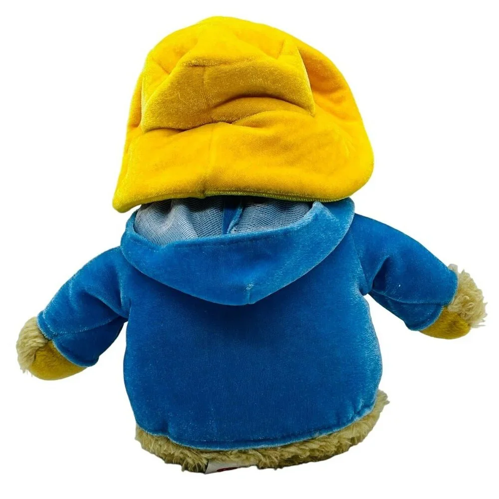 Yottoy My First Paddington Bear Plush Yellow‎ Hat Blue Jacket 8 inch Stuffed